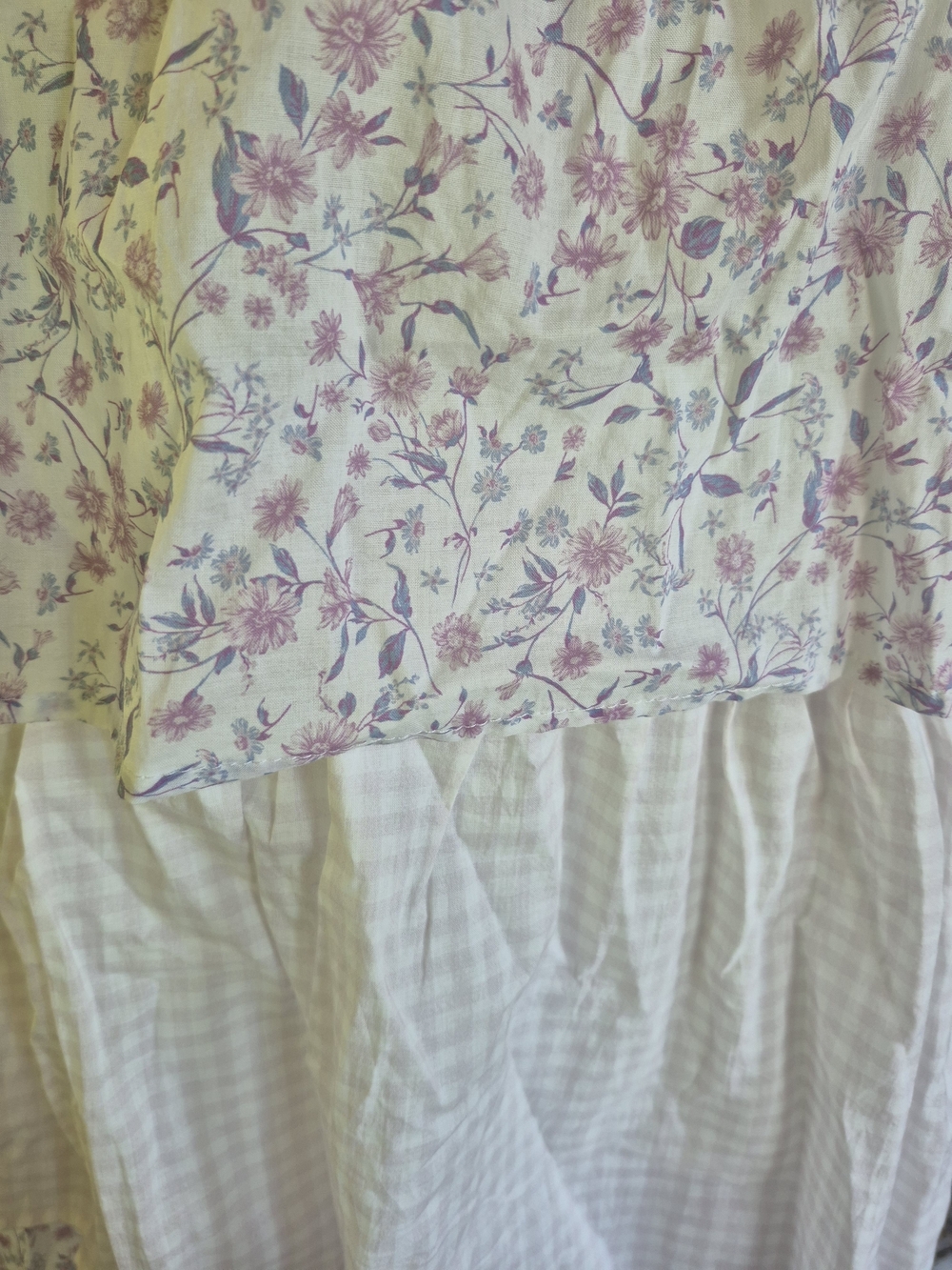 Altar'd State Pastel Floral Tiered Maxi Dress - Picture 6 of 8
